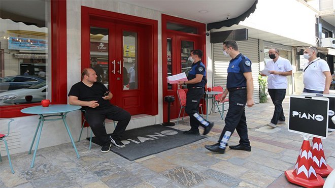 Konak’ta Turuncu Çember denetimi