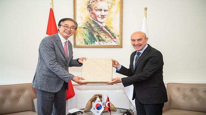 Kore’nin Ankara Büyükelçisi Soyer'i ziyaret etti