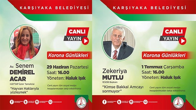 Korona Günlükleri Av. Senem Demirel Acar ile Zekeriya Mutlu’yu ağırlıyor