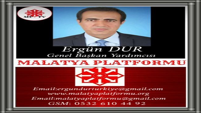 Köşe Yazarımız Ergun Dur'a önemli görev