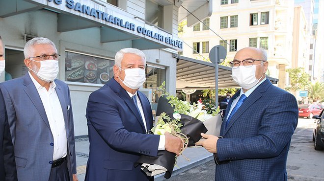 Köşger İESOB’yi ziyaret etti