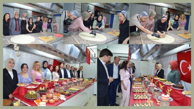 TÜRK MUTFAĞININ İNCELİKLERİNİ ÖĞRENDİLER