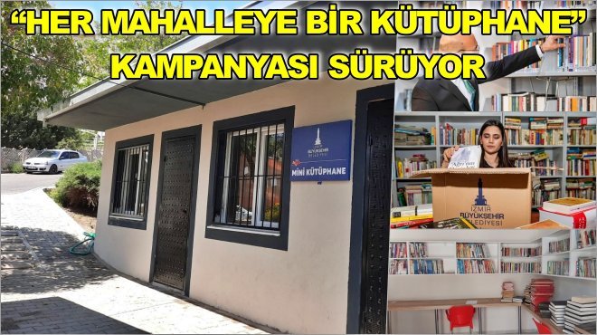 Kütüphaneler 8 mahallede hizmete alındı