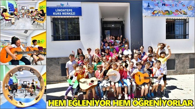 Limontepeli çocuklar ÇOGEM’de daha mutlu
