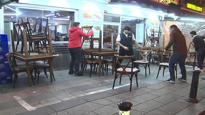 Lokanta ve restoranlarda masa sandalye yasağı başladı