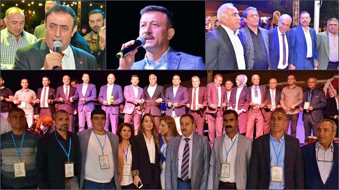 MAHMUT TUNCER SİYASETÇİLERİ HALAYDA BULUŞTURDU