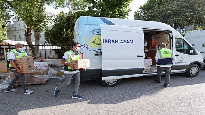 Manavgatlı afetzede üreticilere Buca desteği 
