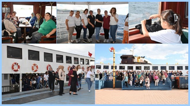 MANİSALI KADINLARA İZMİR'DE KÖRFEZ TURU...