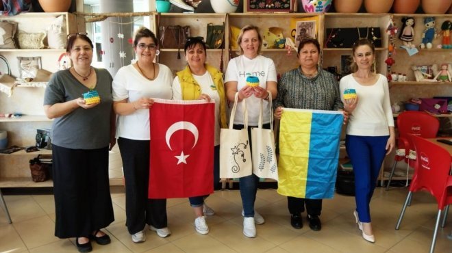 Marmaris'te uluslararası örnek dayanışma