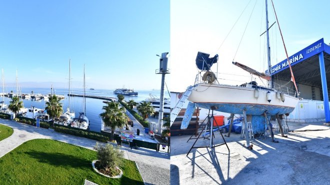 Mavi bayraklı 'İzmir Marina' İzmirlilerin gözdesi