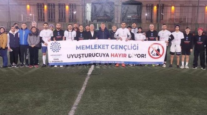 Memleket Partili Gençlerden Uyuşturucu İle Mücadele