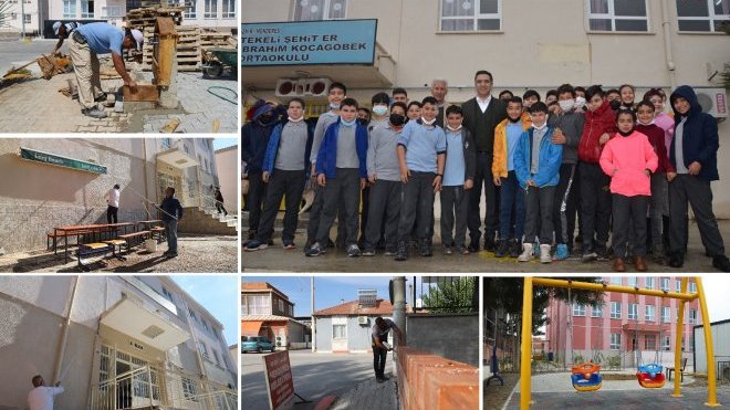 Menderes Belediyesi’nden okullara tam destek