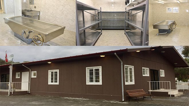 Menderes’e Cenaze Hizmetleri Binası Kazandırıldı