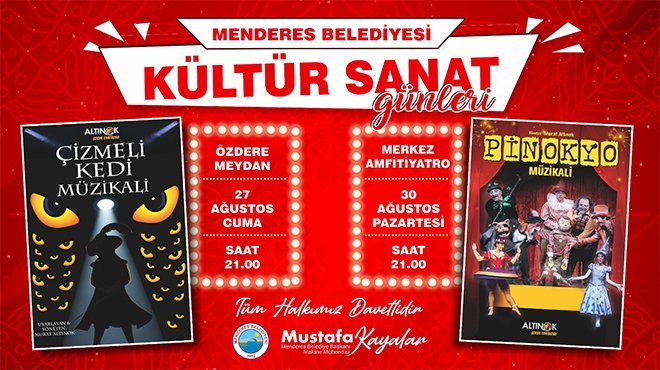 Menderes’te Çocuklar İçin Tiyatro Zamanı