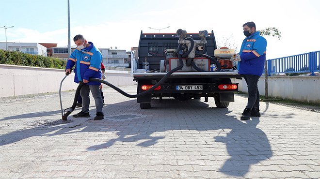 Menderes’te Haşere ile Mücadele