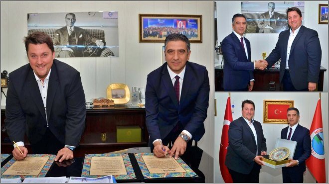 Menderes’te 'kardeş Belediye Protokolü' imzalandı