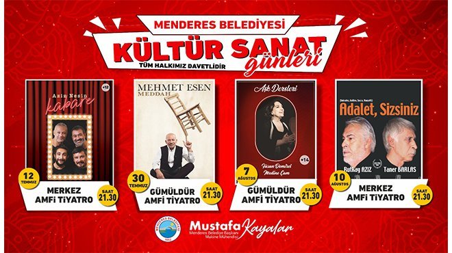Menderes’te Kültür Sanat Günleri