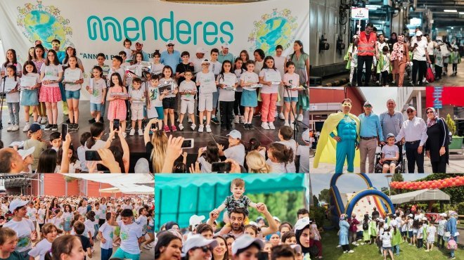 Menderes Tekstil çocuklara unutulmaz bir gün yaşattı