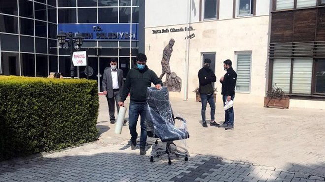 Menemen Belediyesi’ne 2,5 milyon TL haciz geldi