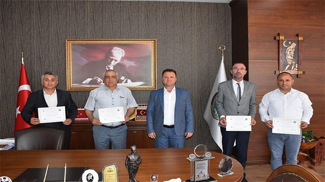 Menemen Belediyesi Pandemi Sorumlusu Eğitim Sertifikası’nı alan ilk belediye oldu