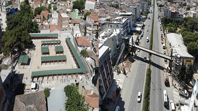 Menemen’de projeler hız kesmiyor