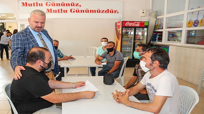 Menemen’den istihdam desteği