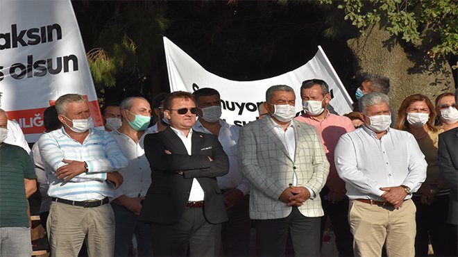 Menemen suyuna sahip çıkıyor