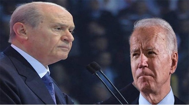 MHP Genel Başkanı Devlet Bahçeli'den Joe Biden'a sert tepki!