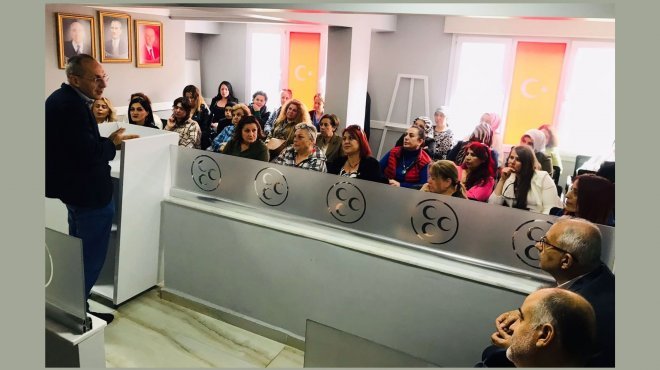 MHP KARŞIYAKA’DA “KADINLAR SORUYOR…”