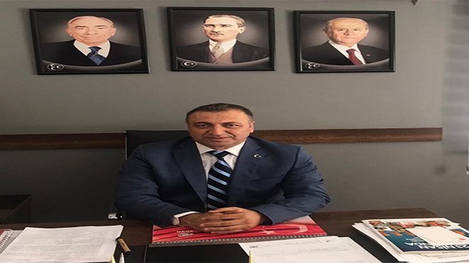 MHP KONAK'TA YUSUF ÇOBAN ADAYLIĞINI AÇIKLADI