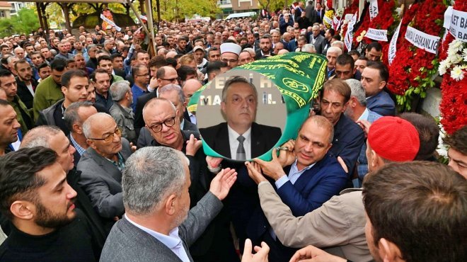 MHP MANİSA İL BAŞKANI MURAT ÖNER SON YOLCULUĞUNA UĞURLANDI