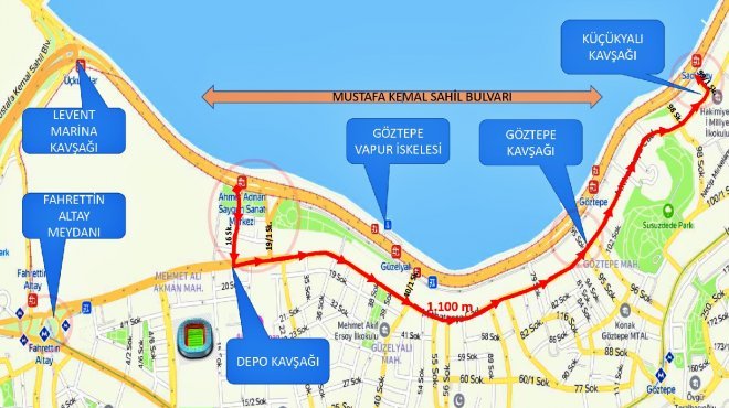 Mithatpaşa Caddesi’nde trafik akışı değişti