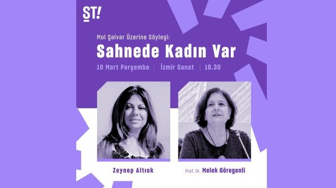 Mor Şalvar 'kadın' söyleşisiyle sahnede 