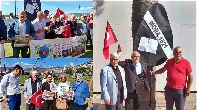 MORA KATLİAMI İZMİR’DE UNUTTURULMADI