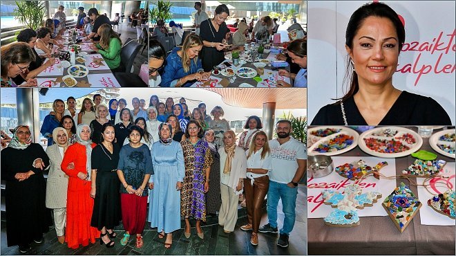MOZAİKTEN KALPLERE FOLKART NARLIDERE’DE