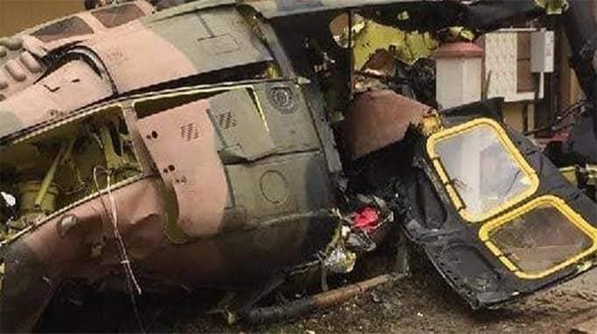 MSB: Askeri helikopter kaza kırıma uğradı: 10 şehit, 3 yaralı