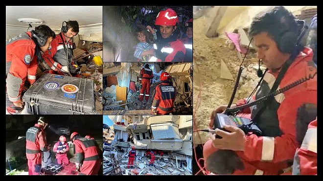 MUĞLA BÜYÜKŞEHİR SİSMİK AKUSTİK CİHAZ İLE 28 KİŞİYİ KURTARDI