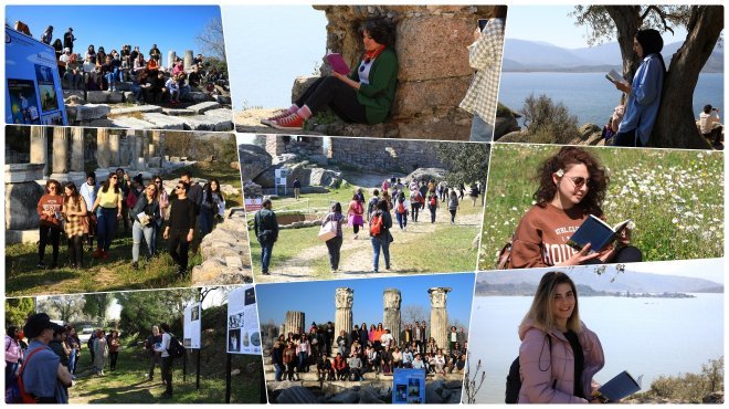 Muğla'da kütüphane haftası farkındalık buluşması