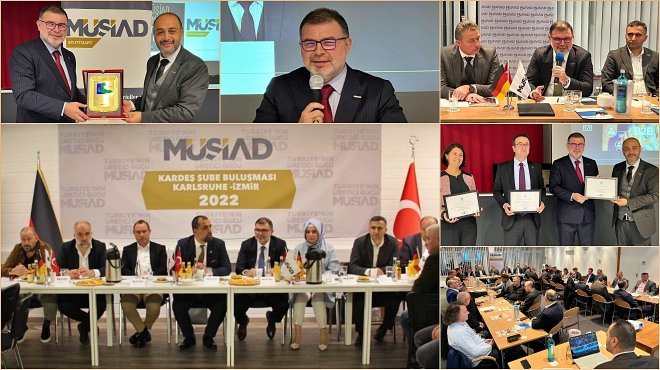 MÜSİAD İZMİR ALMANYA’YA İŞ GEZİSİ DÜZENLEDİ