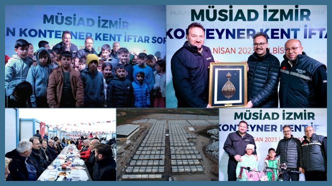 MÜSİAD İZMİR, ELBİSTAN’DA GÖNÜL SOFRALARI KURDU