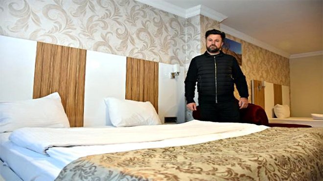 Muşlu otel sahibinden 4 yıldızlı hareket 