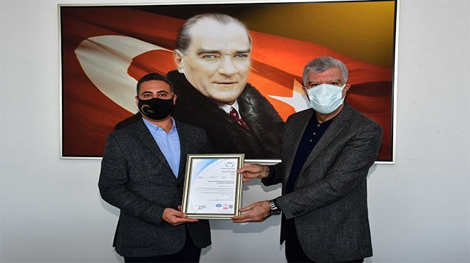 Narlıdere Belediyesi’ne ISO sertifikası