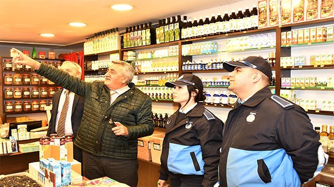 Narlıdere’de denetimler devam ediyor