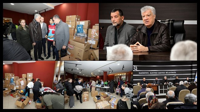 NARLIDERE’DEN DE DEPREM BÖLGESİNE DESTEK VAR!..