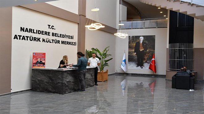 Narlıdere’nin kültür merkezi yenilendi