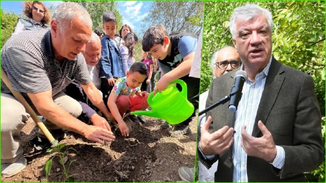 Narlıdereli çocuklar ‘ekolojik tarım’ yapacak