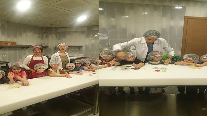Narlıdereli minikler mutfakta !