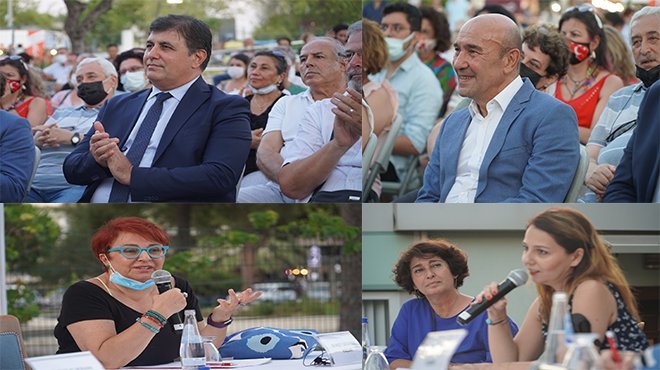 Neptün Soyer ve Buket Uzuner Karşıyakalılarla buluştu