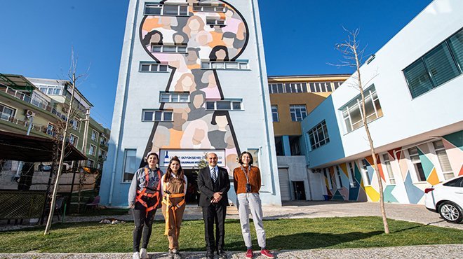 Nisan’da açılacak Örnekköy Sosyal Projeler Yerleşkesi’ni ziyaret etti