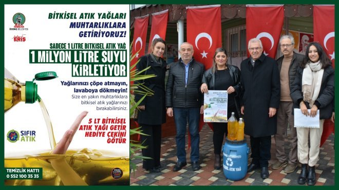 ÖDEMİŞ BELEDİYESİ’NDEN ÇEVREYE DUYARLI KAMPANYA